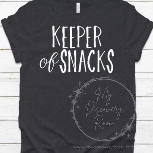 Keeper Of Snacks Graphic Tee - MyDiscoveryRoom