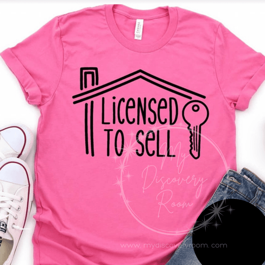 Licensed To Sell Graphic Tee - MyDiscoveryRoom