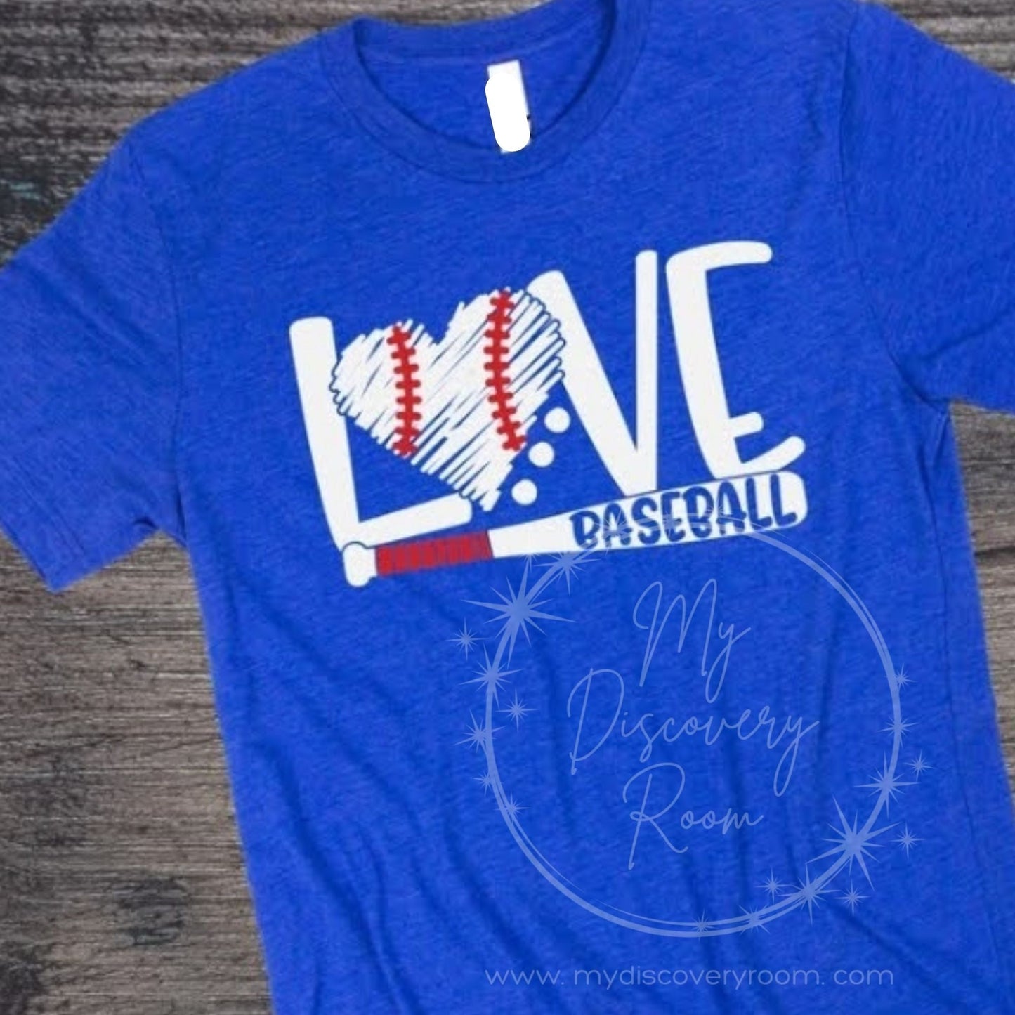 LOVE Baseball Graphic Tee - MyDiscoveryRoom
