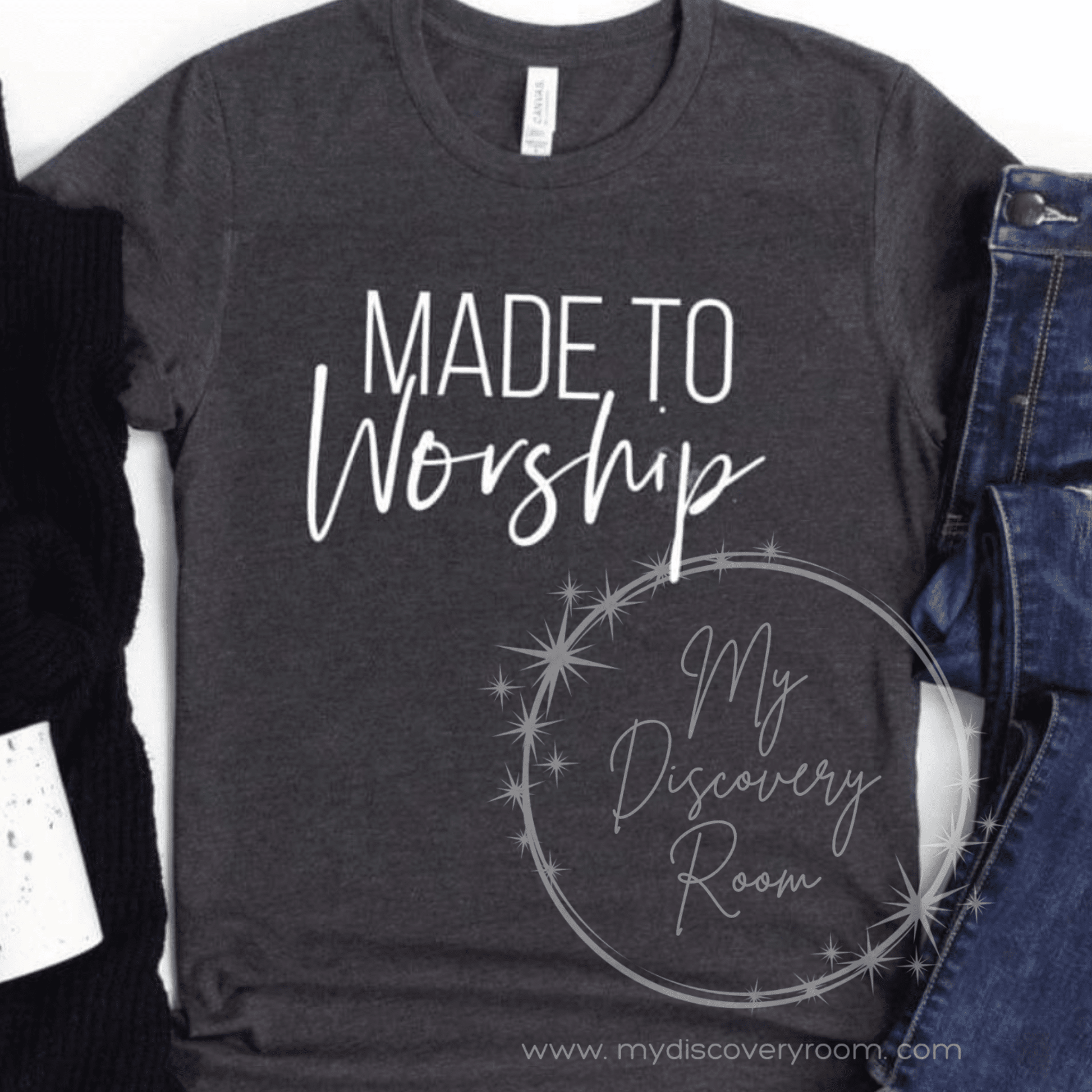 Made To Worship Graphic Tee - MyDiscoveryRoom