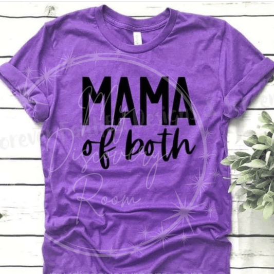 Mama Of Both Graphic Tee - MyDiscoveryRoom