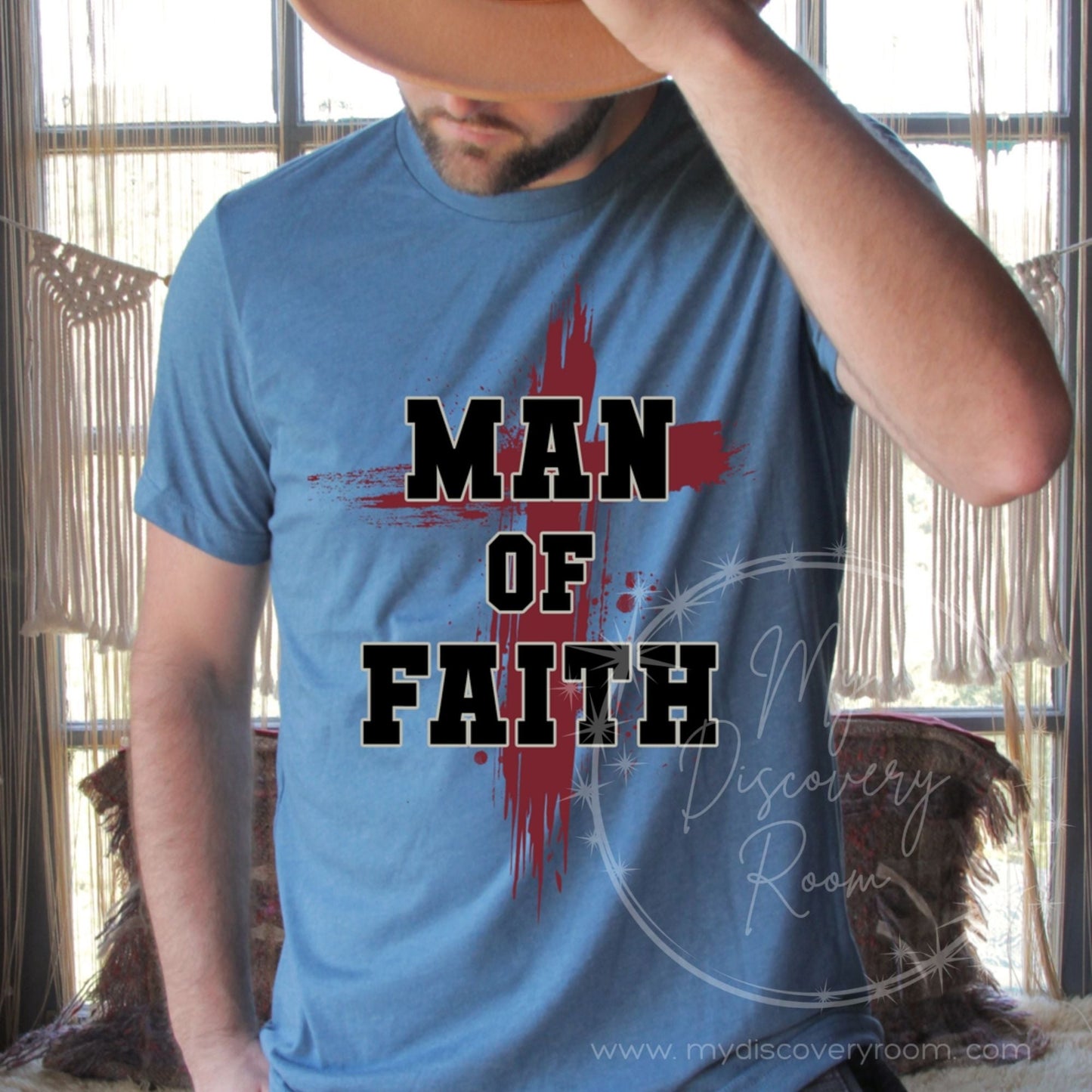 Man Of Faith Graphic Tee - MyDiscoveryRoom