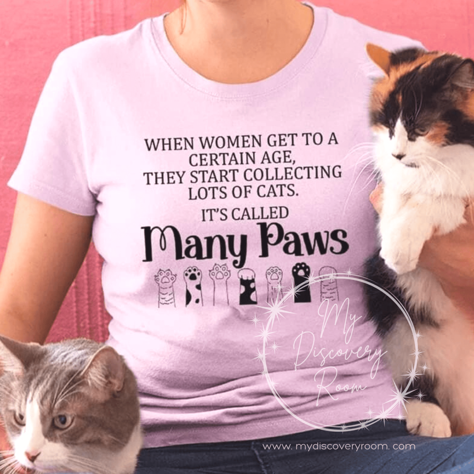 Many Paws Graphic Tee - MyDiscoveryRoom