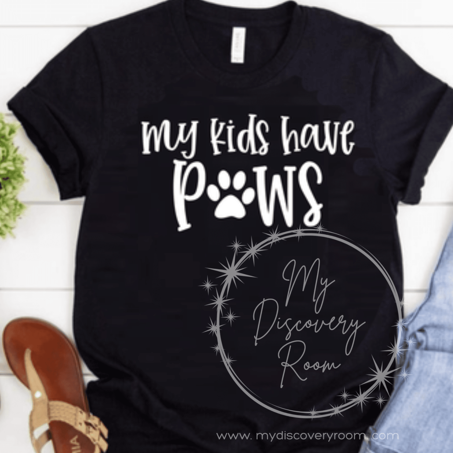My Kids Have Paws Graphic Tee - MyDiscoveryRoom