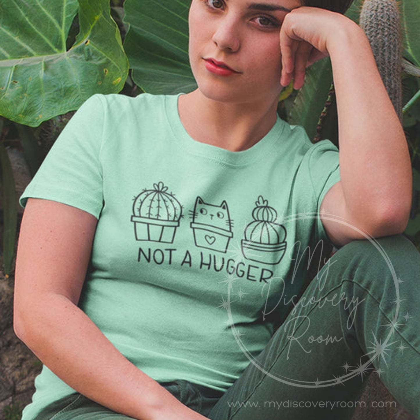 Not A Hugger Graphic Tee - MyDiscoveryRoom