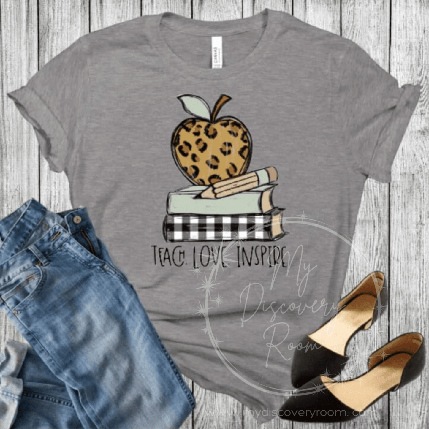 Peace Love Inspire Graphic Tee - MyDiscoveryRoom