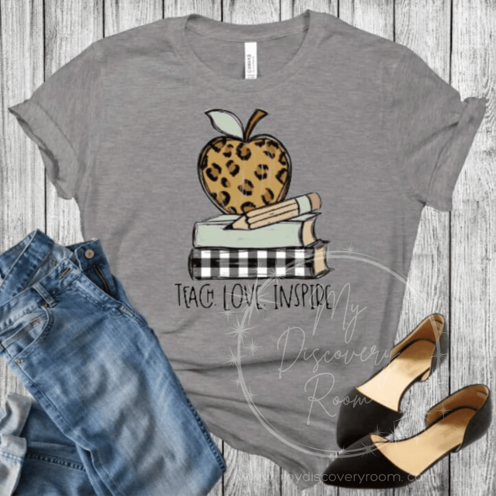 Peace Love Inspire Graphic Tee - MyDiscoveryRoom