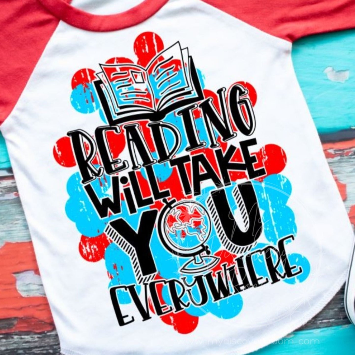 Reading Will Take You Everywhere Graphic Tee - MyDiscoveryRoom
