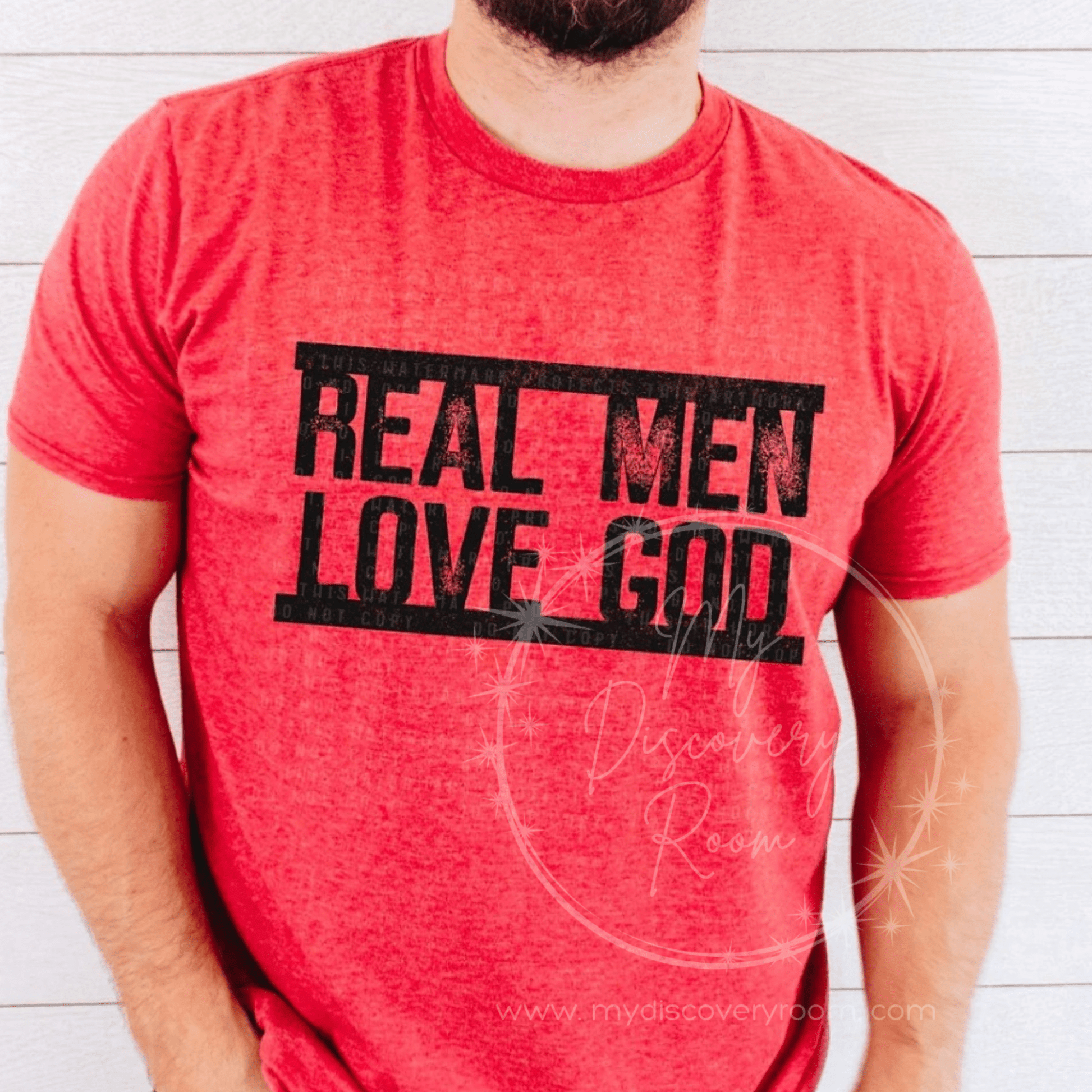 Real Men Love God Graphic Tee - MyDiscoveryRoom