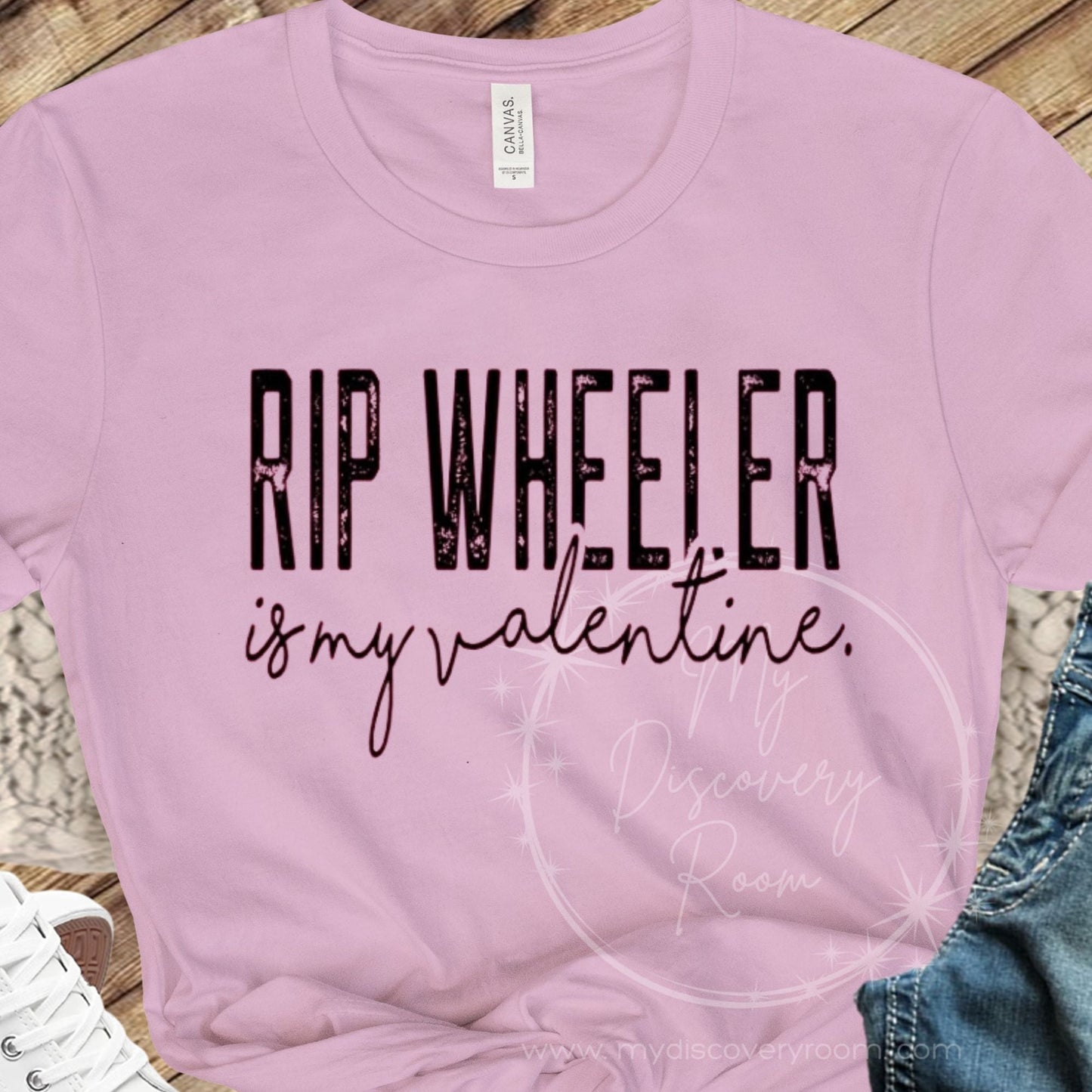 Rip Wheeler Is My Valentine Graphic Tee - MyDiscoveryRoom
