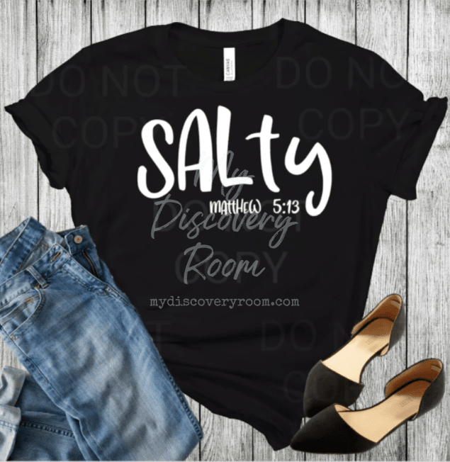Salty - Matthew 5:13 - MyDiscoveryRoom