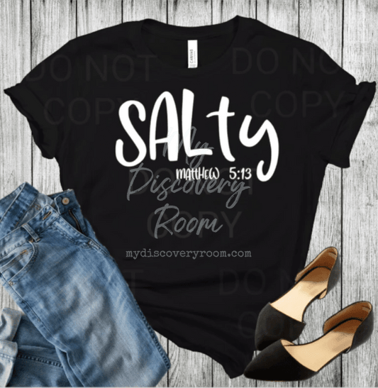Salty - Matthew 5:13 - MyDiscoveryRoom