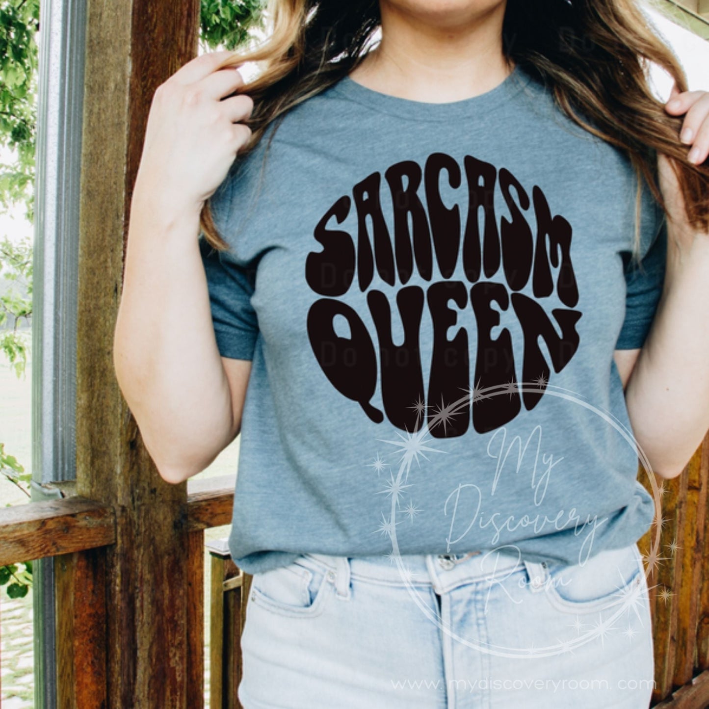 Sarcasm Queen Graphic Tee - MyDiscoveryRoom