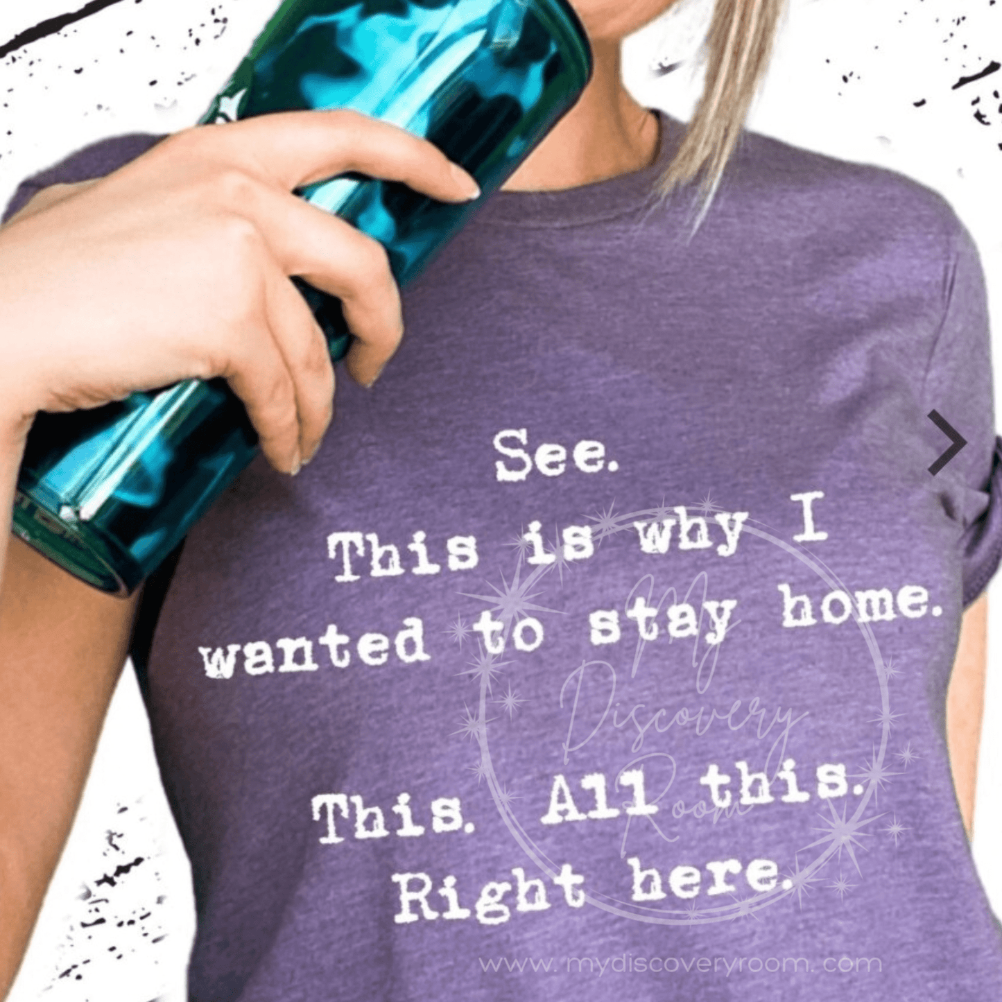 See This I Why I Wanted To Stay Home Graphic Tee - MyDiscoveryRoom