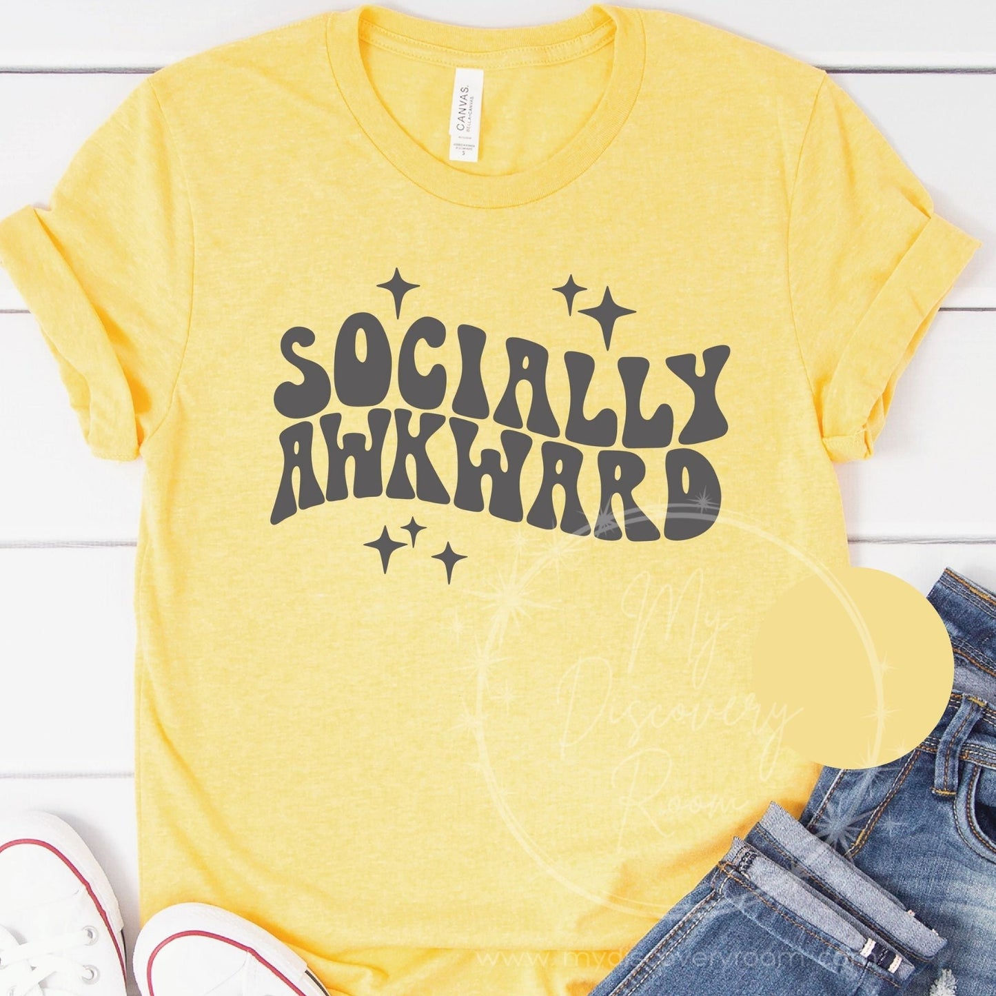 Socially Awkward Graphic Tee - MyDiscoveryRoom