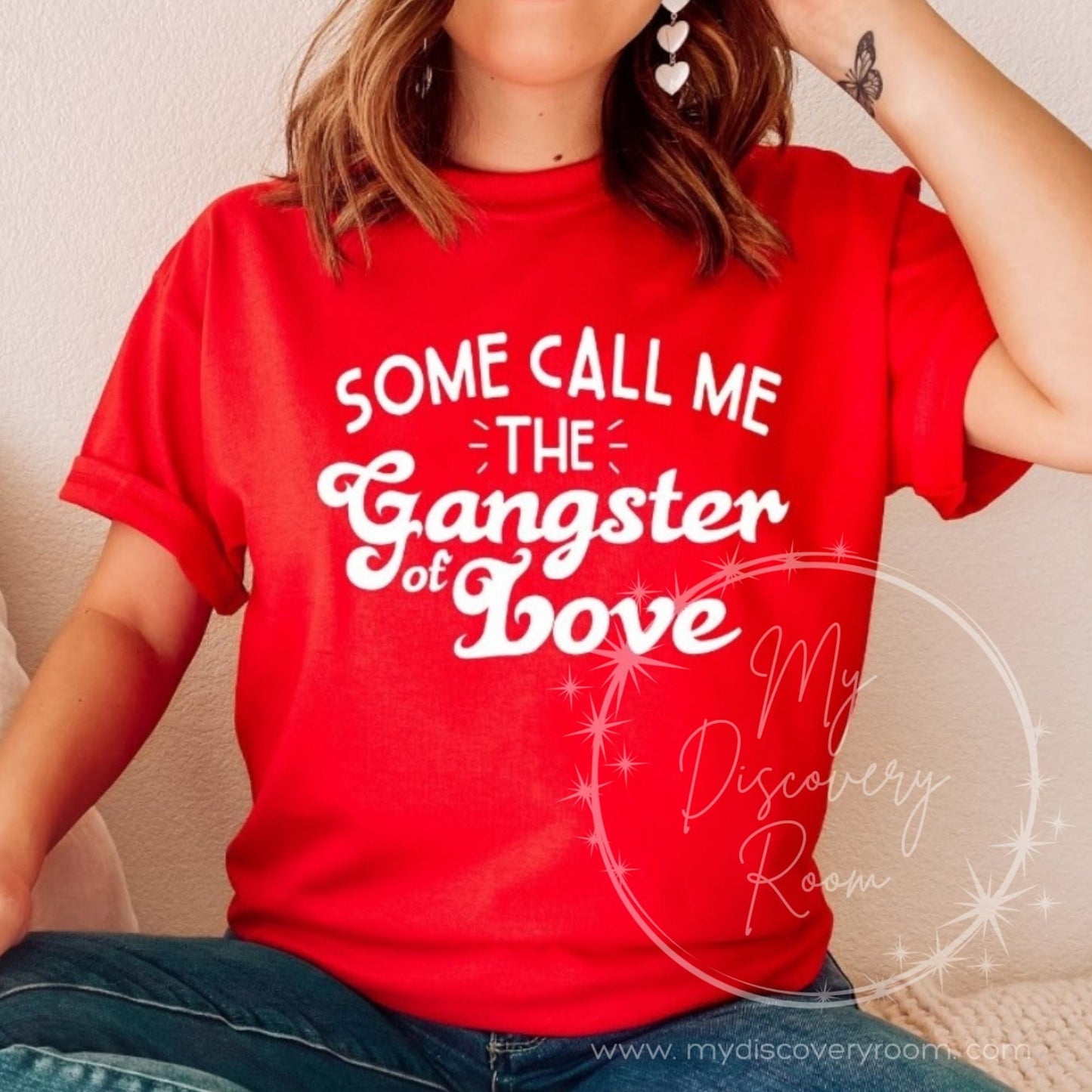 Some Call Me The Gangster Of Love Graphic Tee - MyDiscoveryRoom
