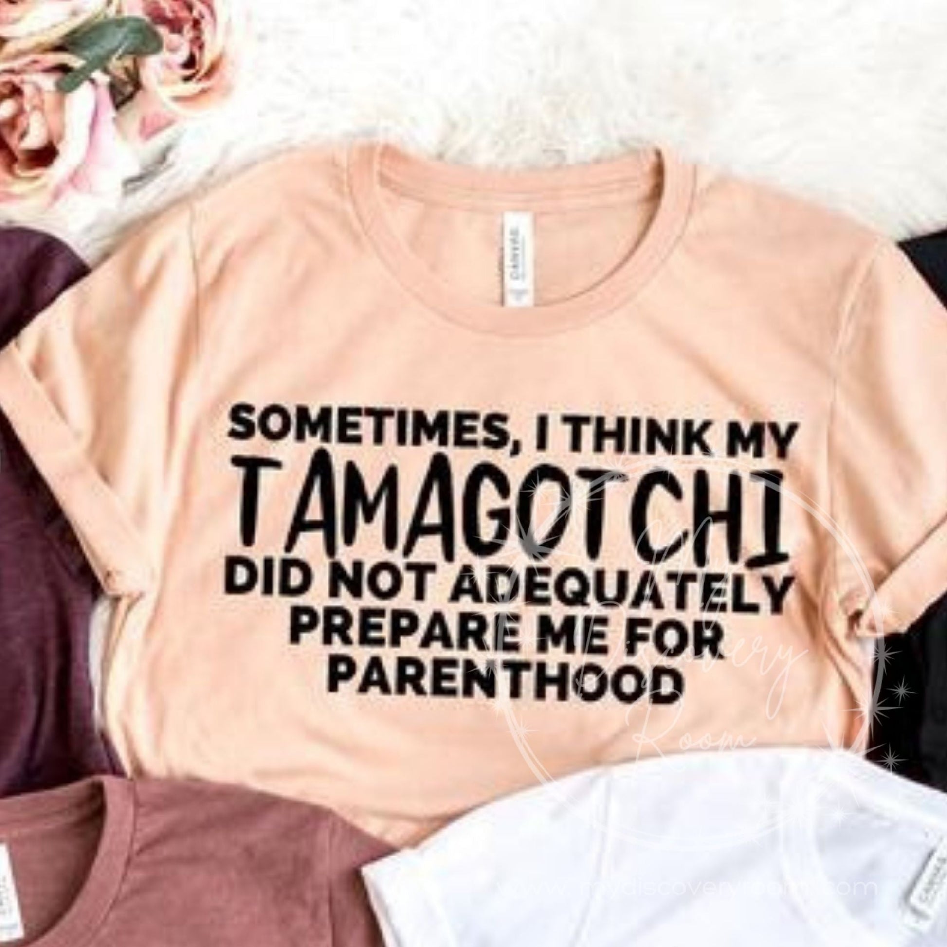 Sometimes, I Think My Tamagotchi... Graphic Tee - MyDiscoveryRoom