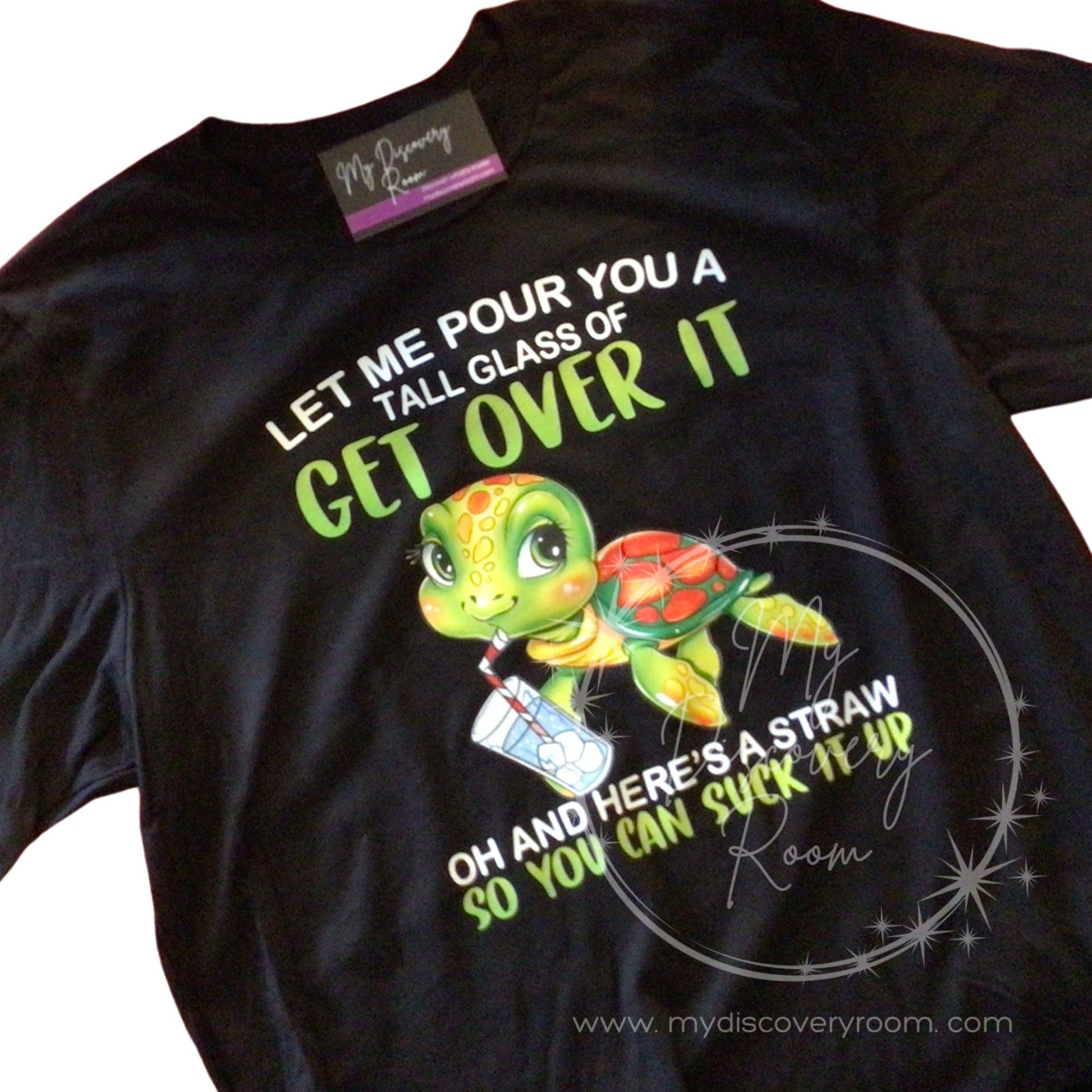 Suck It Up Buttercup w/Sea Turtle Graphic Tee - MyDiscoveryRoom