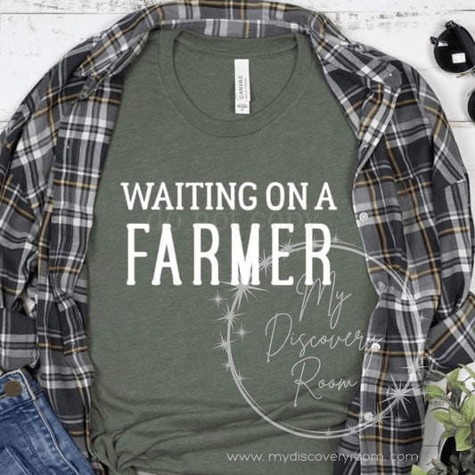 Waiting On A Farmer Graphic Tee - MyDiscoveryRoom