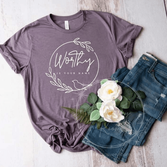 Worthy Is Your Name Graphic Tee - MyDiscoveryRoom